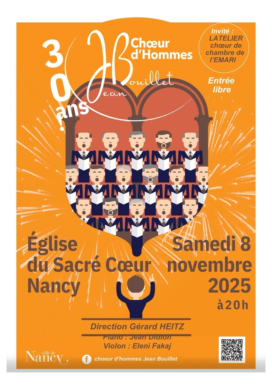 Emari - Concert anniversaire Choeur d'Hommes - Nancy